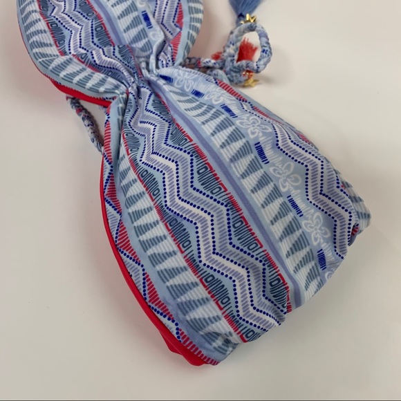 Victorias Secret Bikini Top 7MF Medium Bandeau Red - Picture 3 of 9